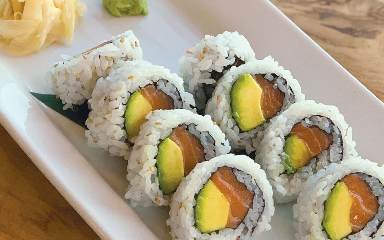 Sushi Roll Salmon avocado